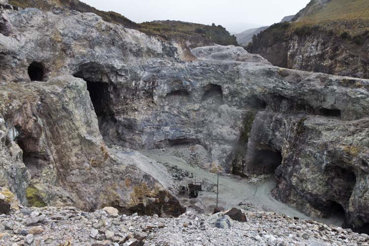 Colombia: Southern Region - NP Purace: Sulfur Mine