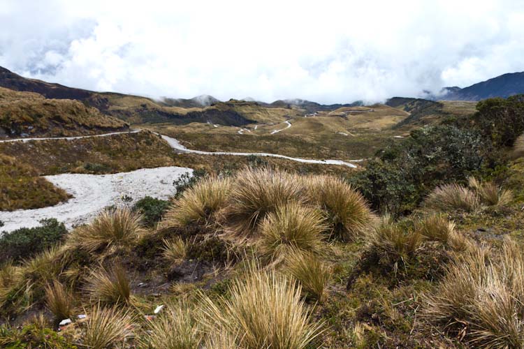 Colombia: Southern Region - NP Purace: Mining Road