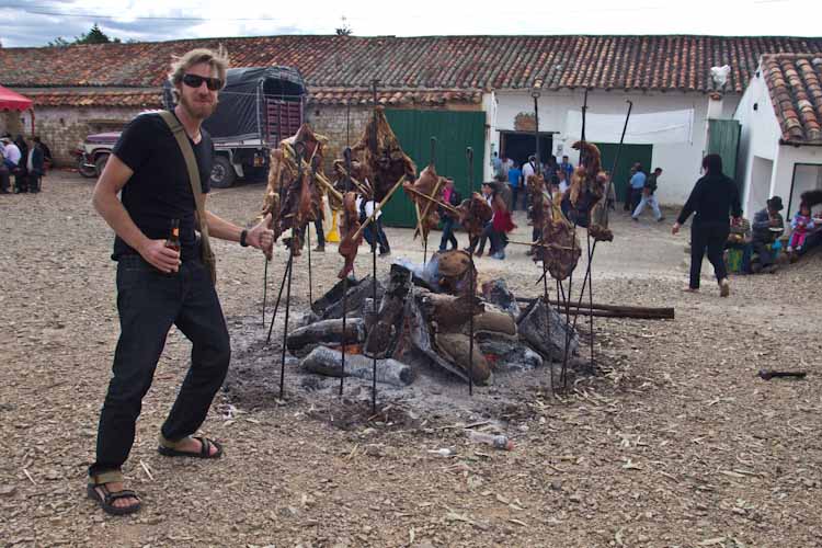 Colombia: Central Highlands - Villa de Leyva: Asado