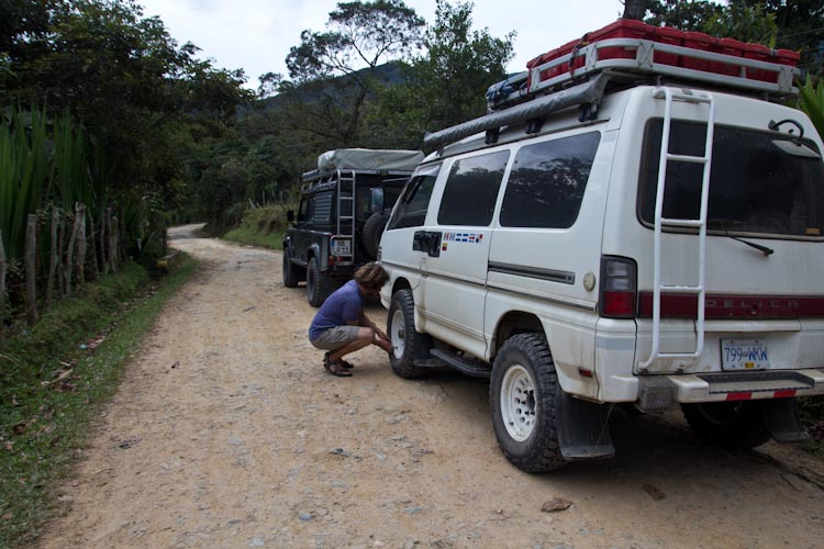 Colombia: Central Highlands - way to NP Cocuy: less pressure is better