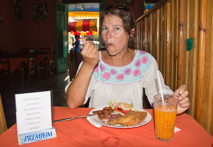 Nicaragua: Granada; Pollo Frito for Lunch