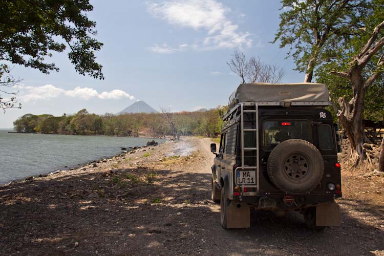 Nicaragua: Ometepe; view to the Conception