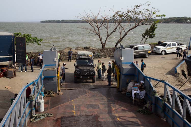 Nicaragua: Ometepe; ferry trip to the island