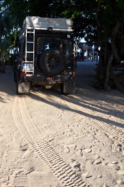 Panama: southern coast - Santa Clara: Campsite