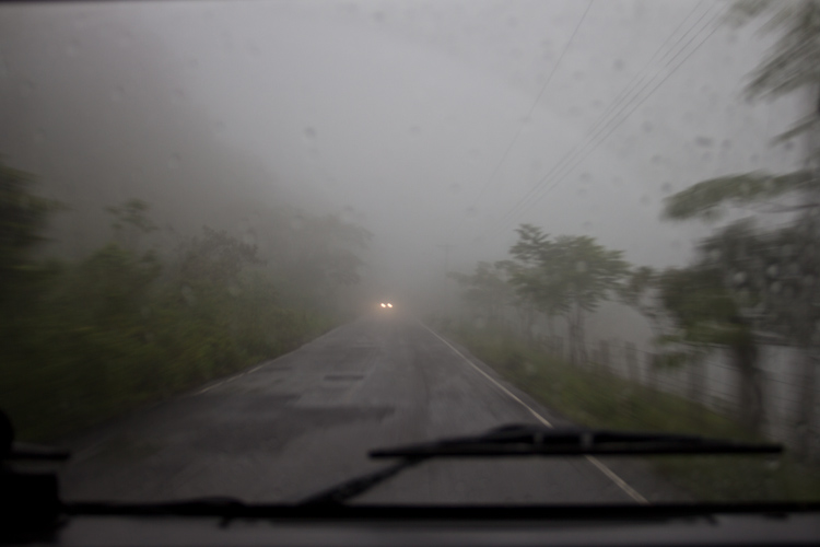 Panama: central mountains - bad weather2