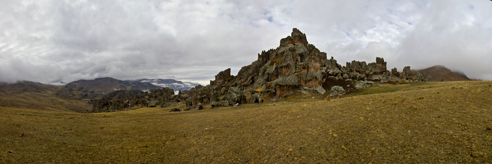 Peru: Hatun Machay - Panorama