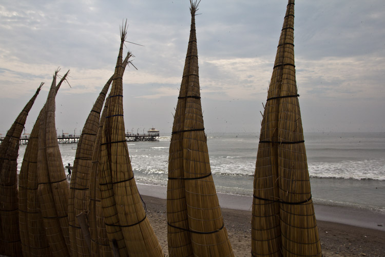 Peru: Huanchaco - Traditional Boats