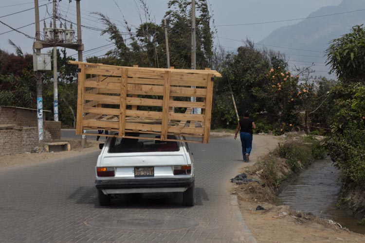 Peru: people love to transport huge amounts or big things