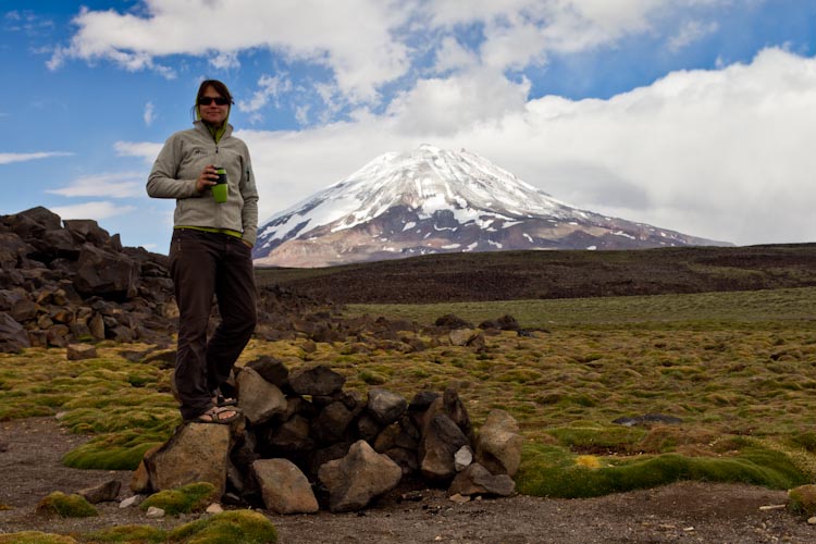 Argentina: Laguna Diamante - Coffeebreak