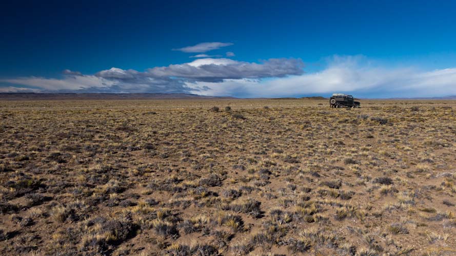 Argentina: Ruta 40 - before Perito Moreno NP: Patagonian Landscape