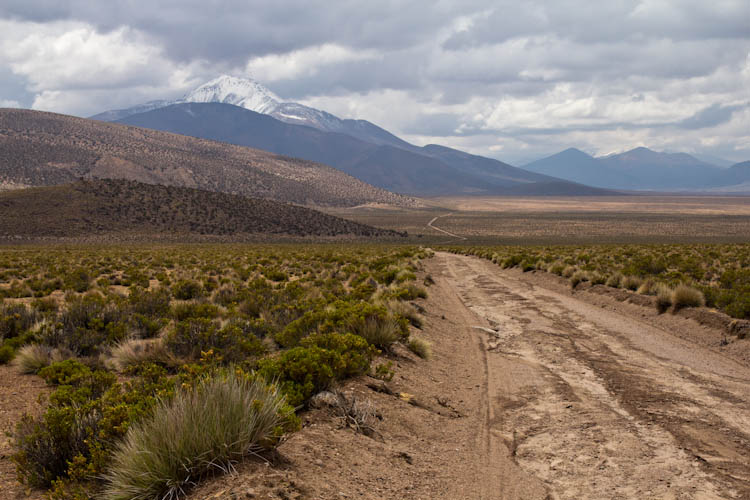 Chile: Isluga NP - More volcanos