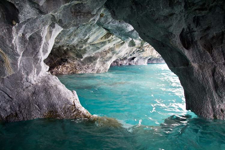 Chile: Lago General Carrera - Capillas de Marmol