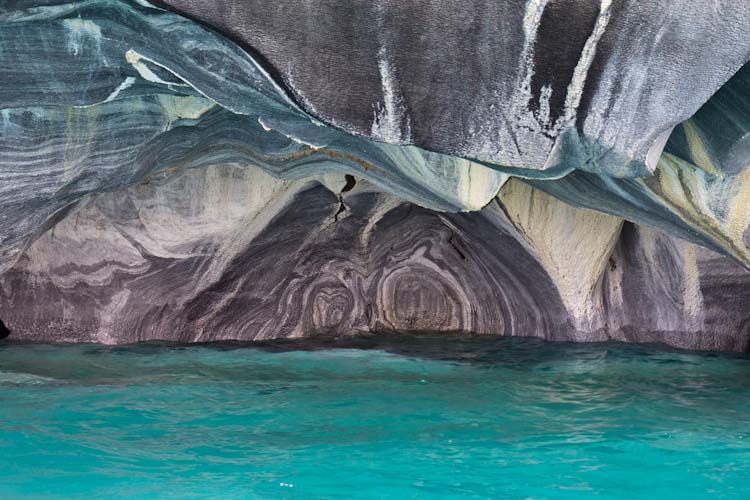 Chile: Lago General Carrera - Capillas de Marmol