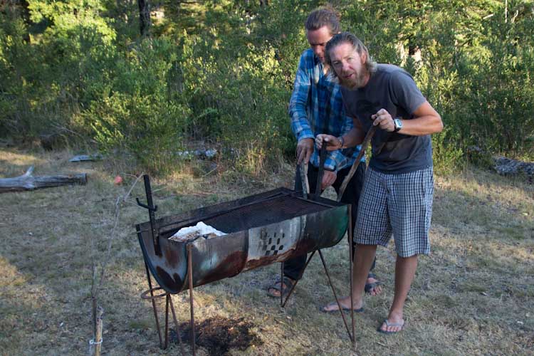 Chile: Lake District - Pucon: Barbecue Time