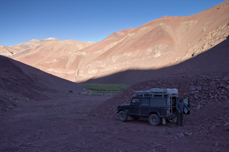 Chile: Mina Maricunga to Copiapo - Campsite