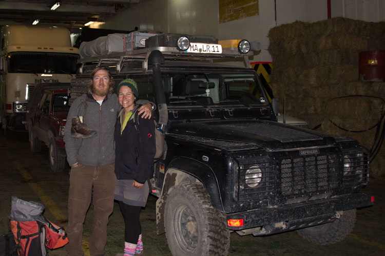 Chile: Puerto Natales - Navimag: boarding ...