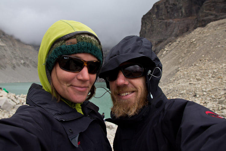 Chile: NP Torres del Paine - Lagoon at Mirador Torres