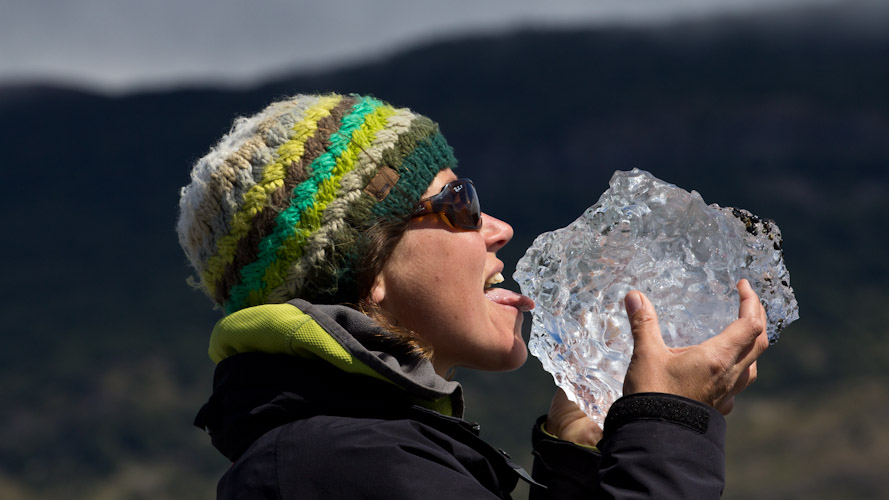 Chile: NP Torres del Paine - Lago Grey: what a taste ...