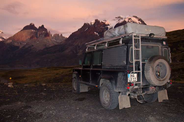Chile: NP Torres del Paine - what a campspot
