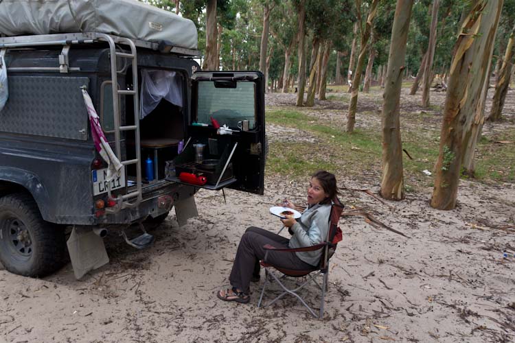 Uruguay: Punta Espinillo - sunday pancake breakfast