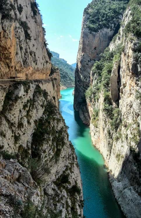 Schlucht Mont Rebei