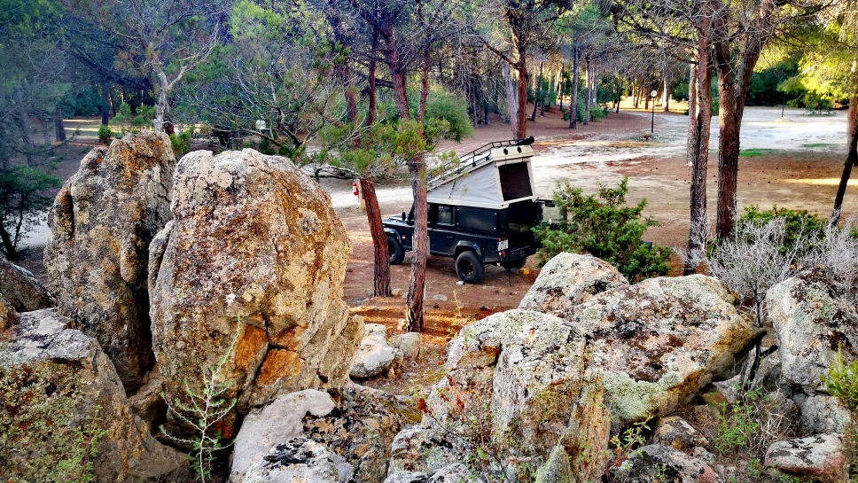 Campingplatz bei Orosei