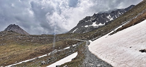 Maira Stura Kammstrasse am Paso Gardetta