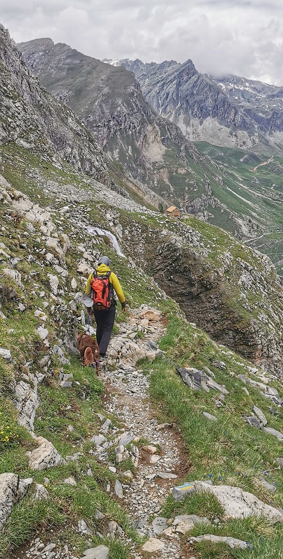 Am Rifugio Stroppia unter dem Lago Niera