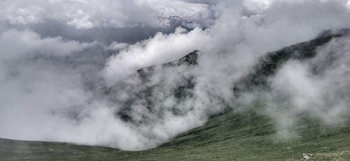 Auf der Strada dei Cannoni - bei null Sicht