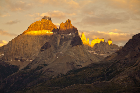 NP Torres del Paine (Cuernos in sunrise)
