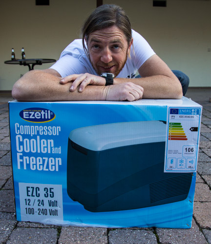 Unsere neue Kühlbox, yep :-)