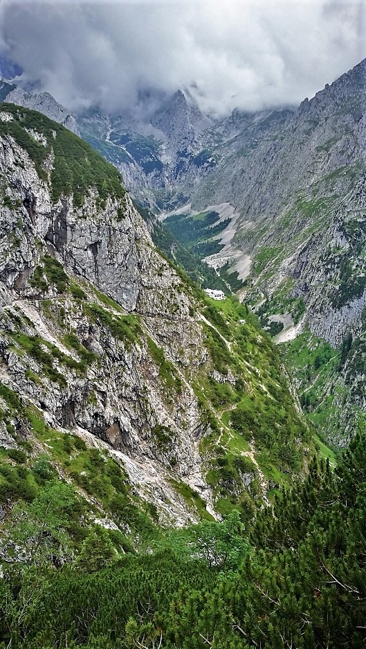 Auf dem Weg zum Hupfleitenjoch