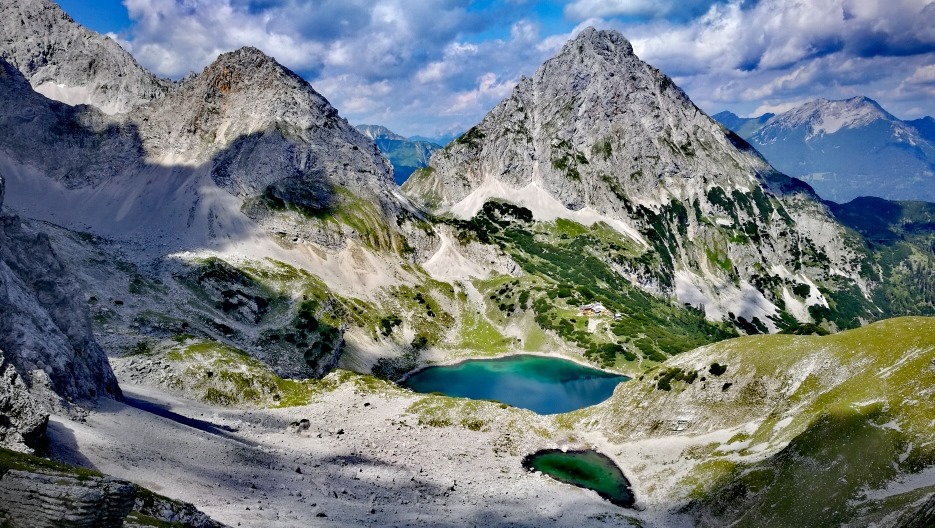 Oberhalb der Coburger Hütte