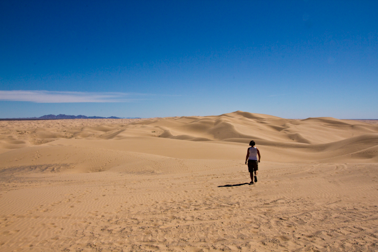 Imperial Dunes in California