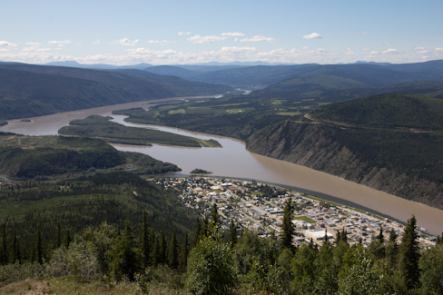 Dawson seen from the Dome2